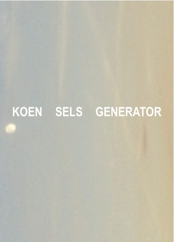 het balanseer / Generator / Koen Sels / 2015